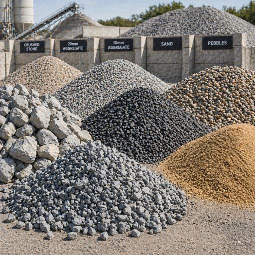 Aggregates Road Work Materials Bulk