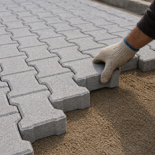 Paver Block Rubber Mould Usage